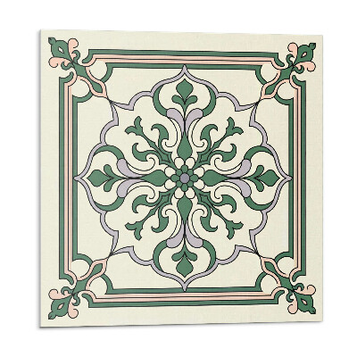 Samolepiace pvc obklady Kvetinový vzor s ornamentami