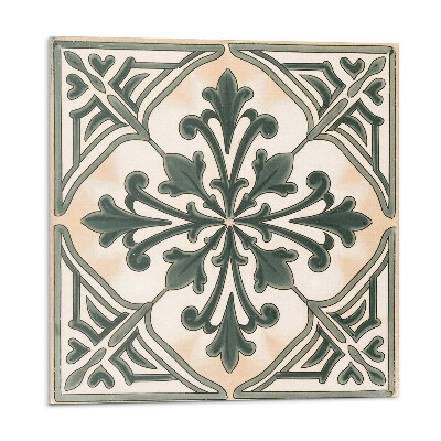 Samolepiace pvc obklady Rastlinný vzor v štvorci