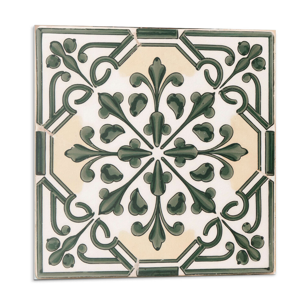 Pvc obklady Rastlinný vzor na dlaždici