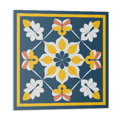 Pvc obklady Kvetinový vzor v symetrii