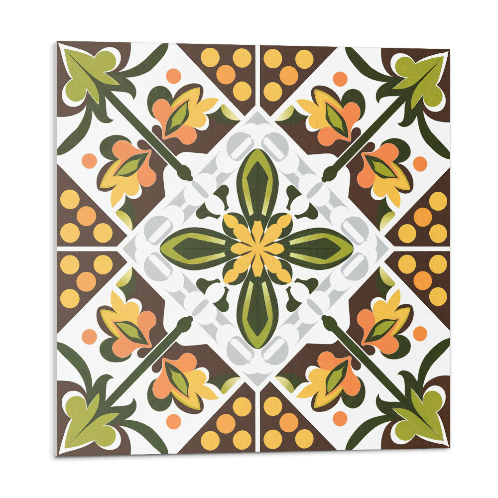 Pvc obklady Kvetinový vzor v symetrii