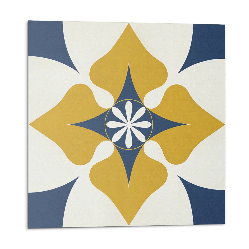 Pvc obklady Kvetinový vzor so symetriou