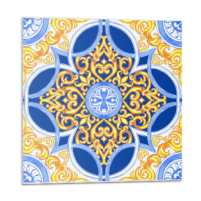 Samolepiace pvc obklady Ozdobný vzor s kvetinovým motívom