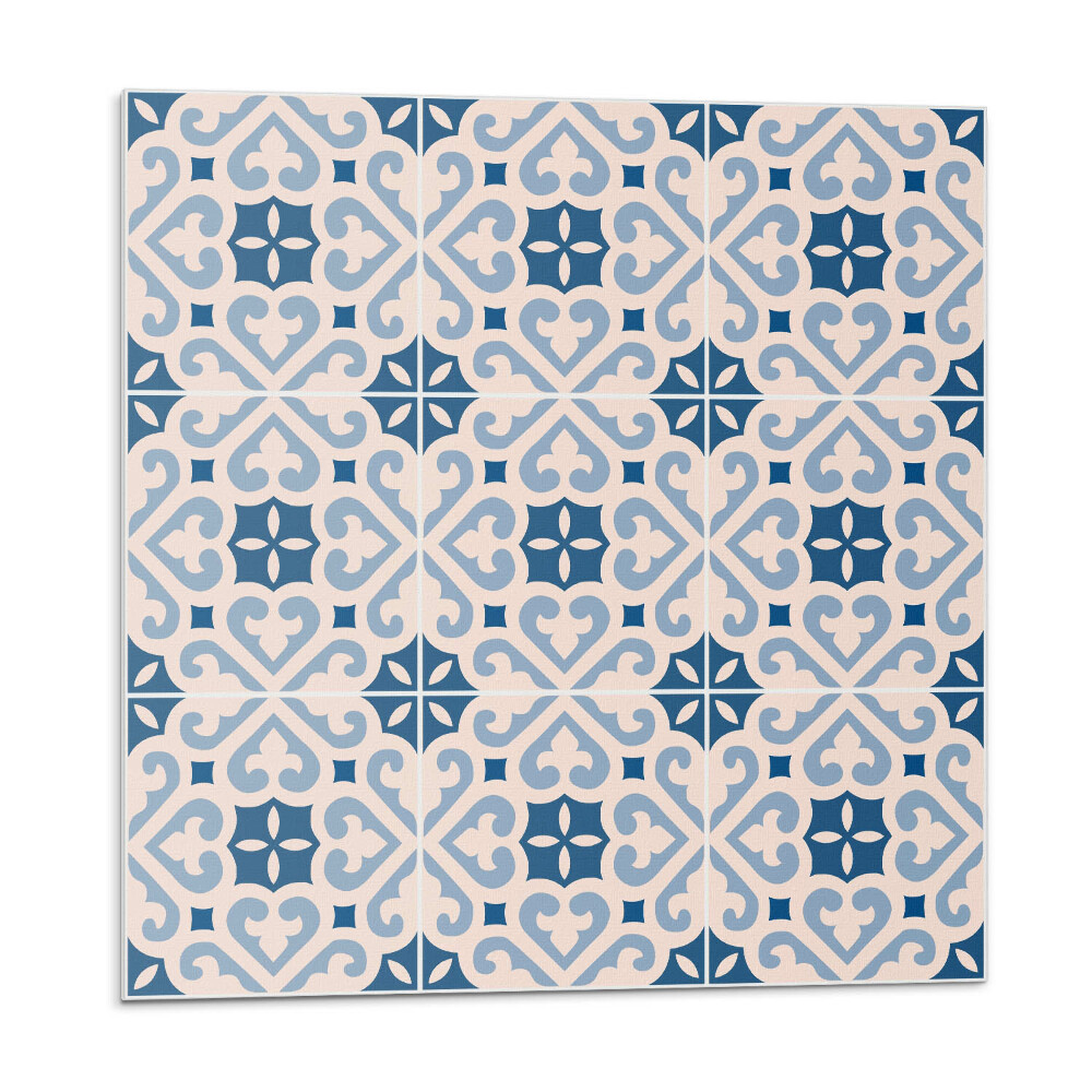 Samolepiace pvc obklady Vzor s ornamentami na dlaždiciach