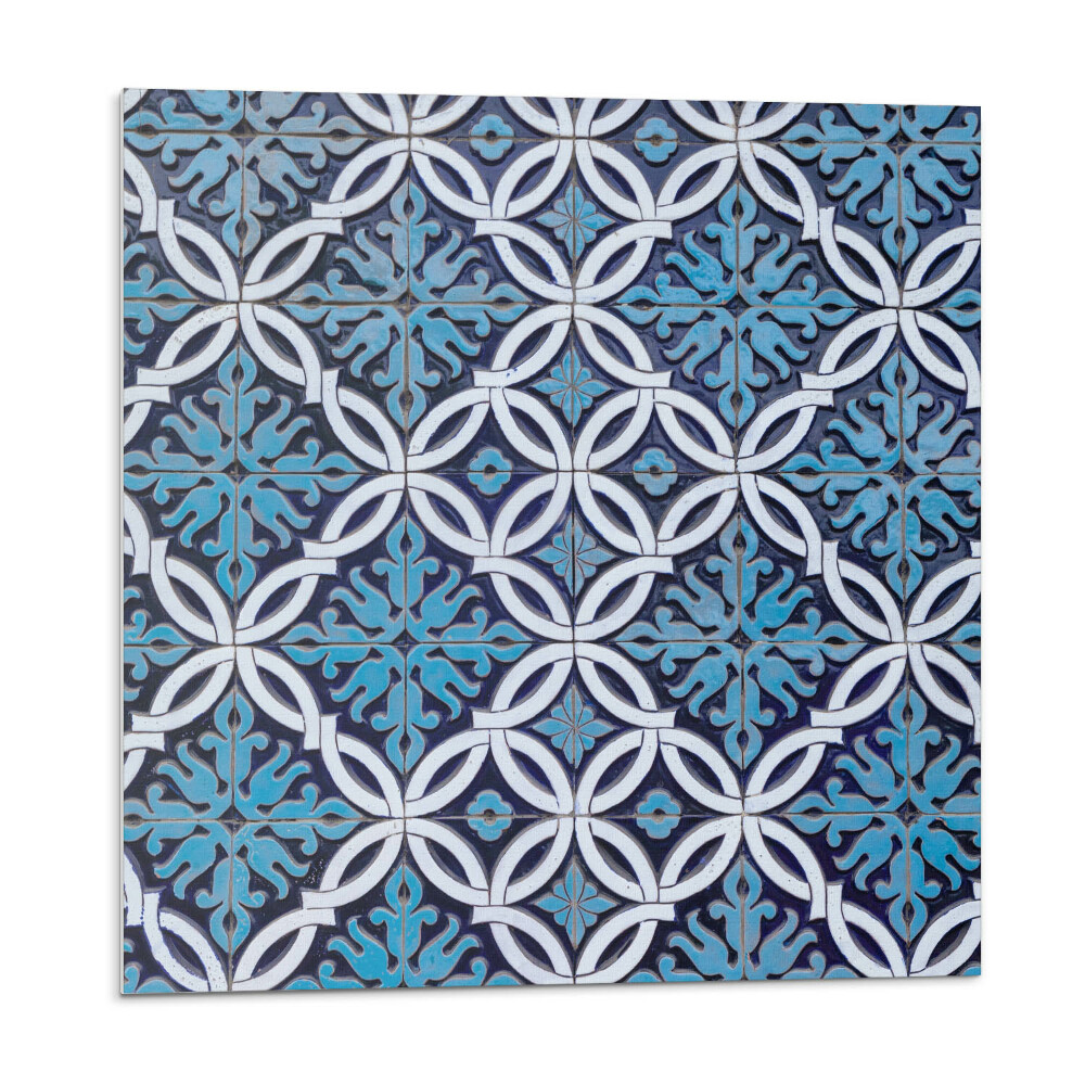 Pvc obklady Geometrický vzor s kvetinovým motívom