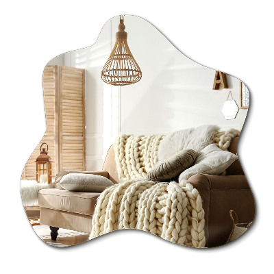 Zrkadlo v tvare škvrny štýlové