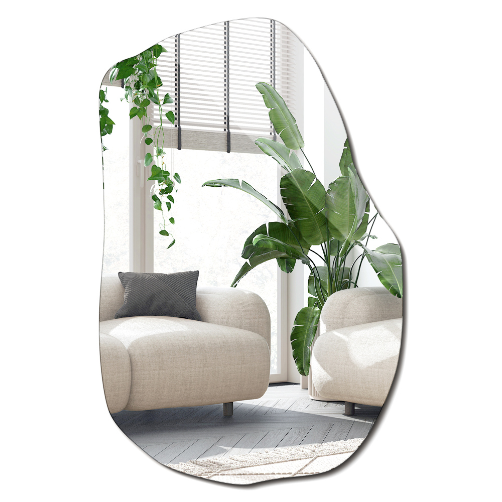 Nepravidelne zrkadlo subtílny dizajn