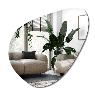 Asymetrické zrkadlo moderný dizajn