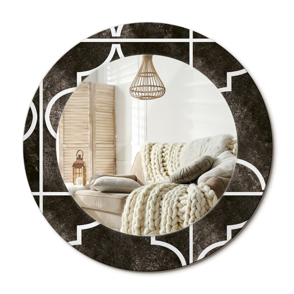 Obdĺžnikové dekoračné zrkadlo Starožitný vzor