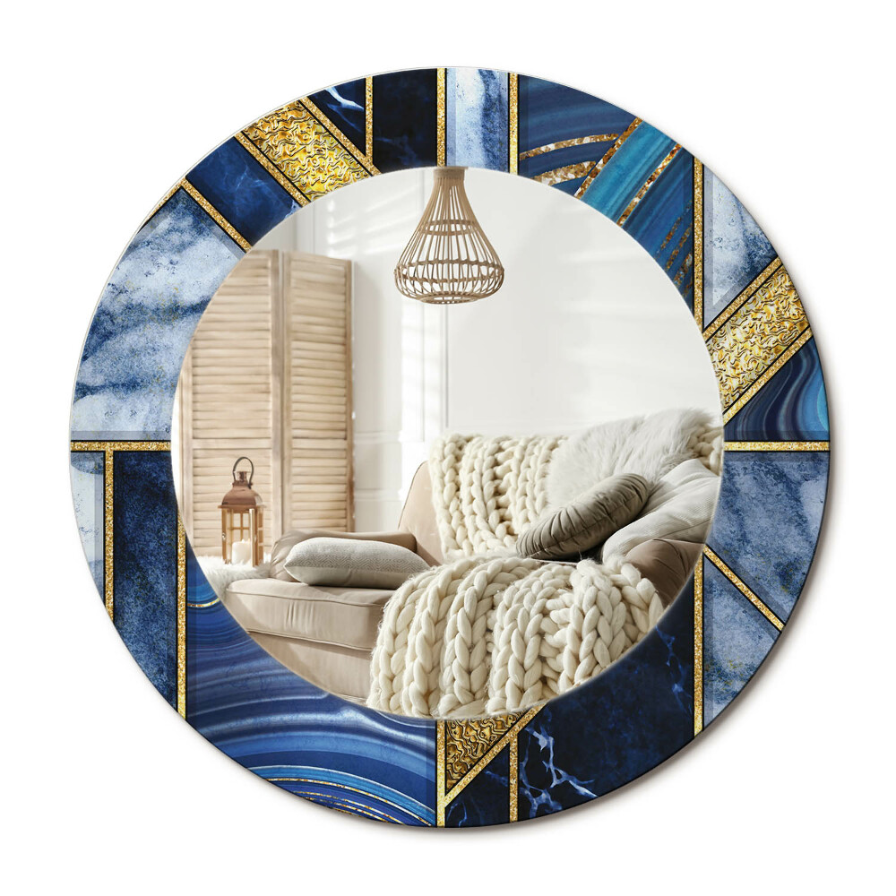 Dekoračné zrkadlo na stenu Moderný mramor