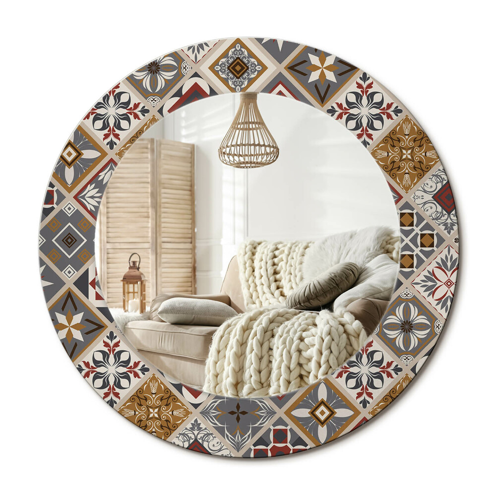 Obdĺžnikové dekoračné zrkadlo Turecký vzor