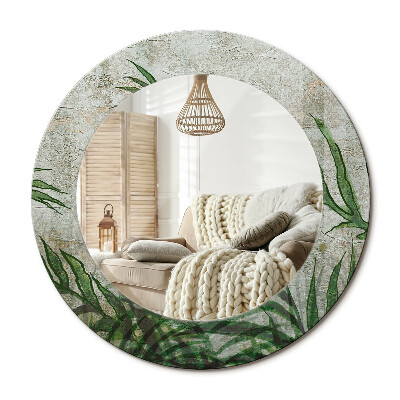 Dekoračné zrkadlo na stenu Papraďové listy