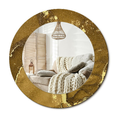 Obdĺžnikové dekoračné zrkadlo Kovové víry