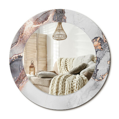 Obdĺžnikové dekoračné zrkadlo Abstraktný mramor