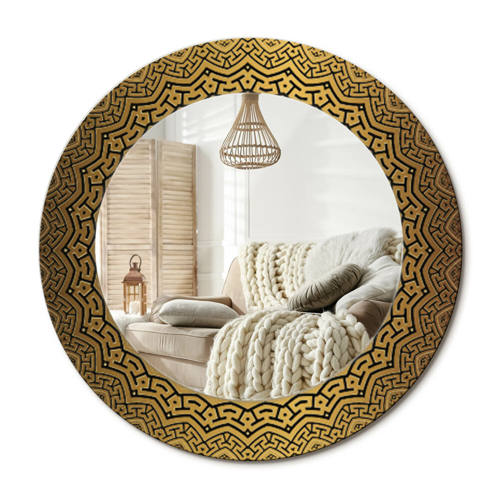 Obdĺžnikové dekoračné zrkadlo grécky ornament