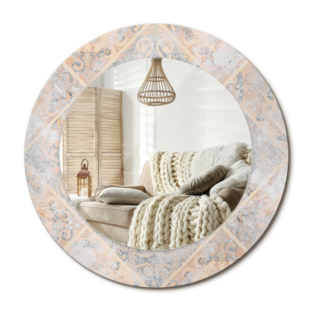 Dekoračné zrkadlo na stenu Obrúsené dlaždice