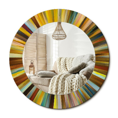 Dekoračné zrkadlo na stenu Farebné lúče