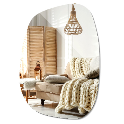 Organické zrkadlo moderný dizajn