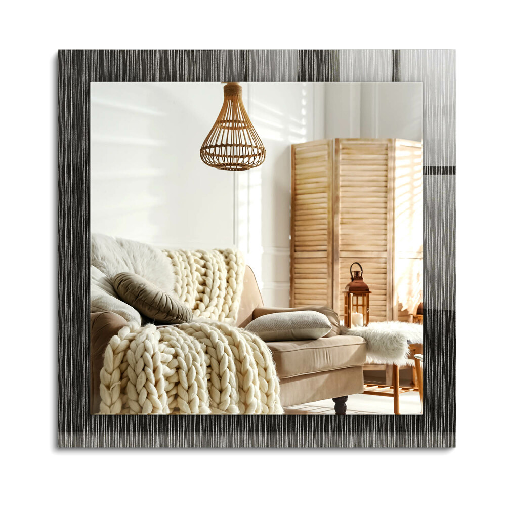 Obdĺžnikové dekoračné zrkadlo na stenu Moderné línie