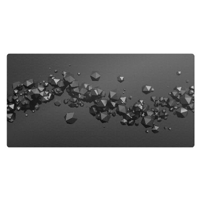 Veľká podložka na stôl 3D geometrické tvary