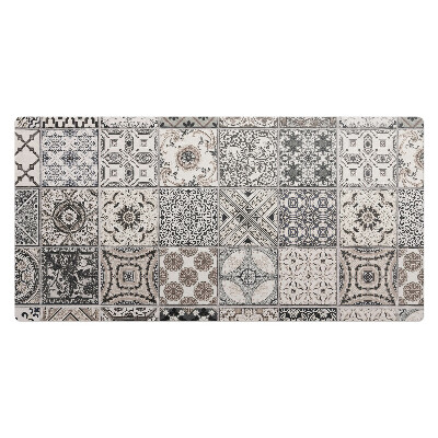 Kancelárska podložka na stôl Dlaždice v retro štýle