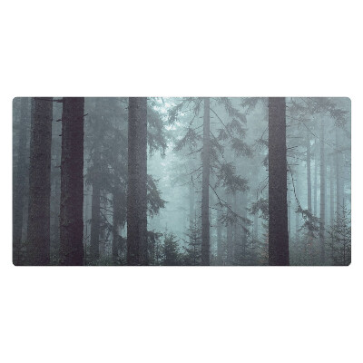 Podložka na stôl Hmlistý ihličnatý les
