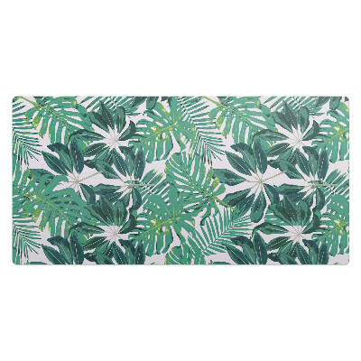 Kancelárska podložka na stôl Tropické listy