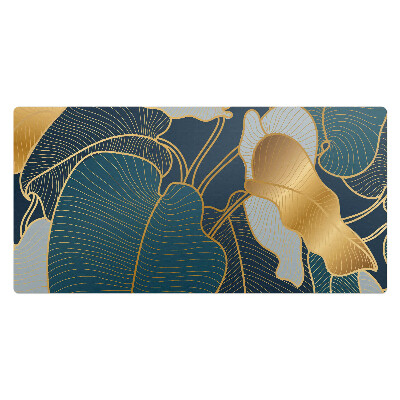 Kancelárska podložka na stôl Elegantné listy