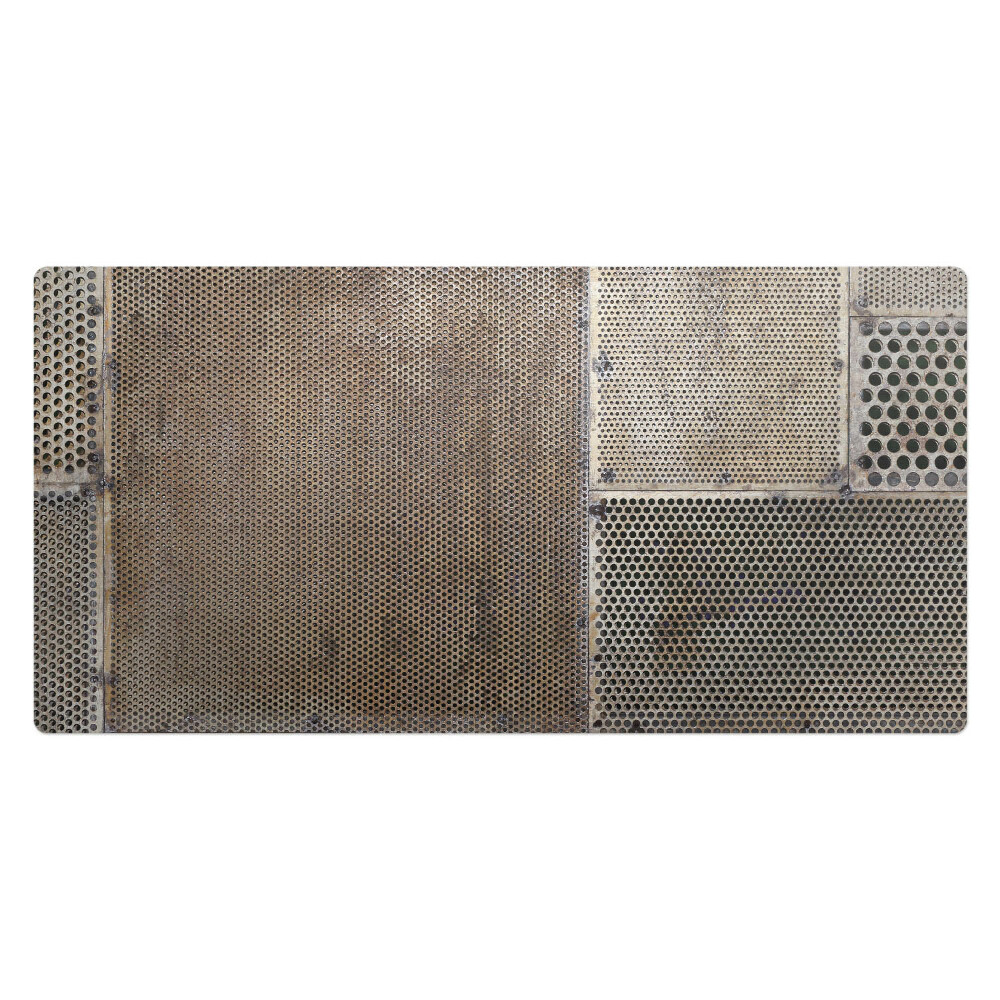 Kancelárska podložka na stôl Kovové perforácie