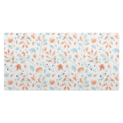 Veľká podložka na stôl Akvarelové listy