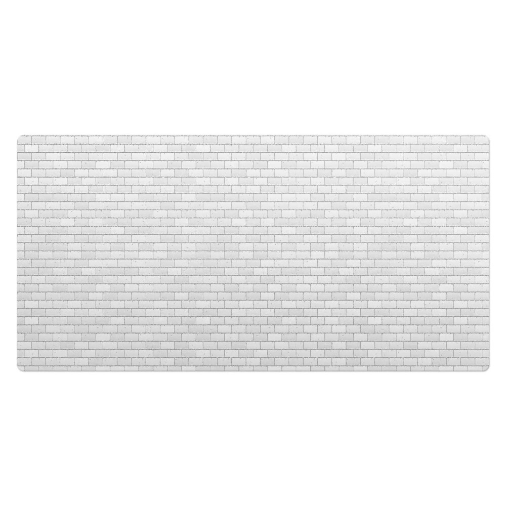 Kancelárska podložka na stôl Retro tehlová stena