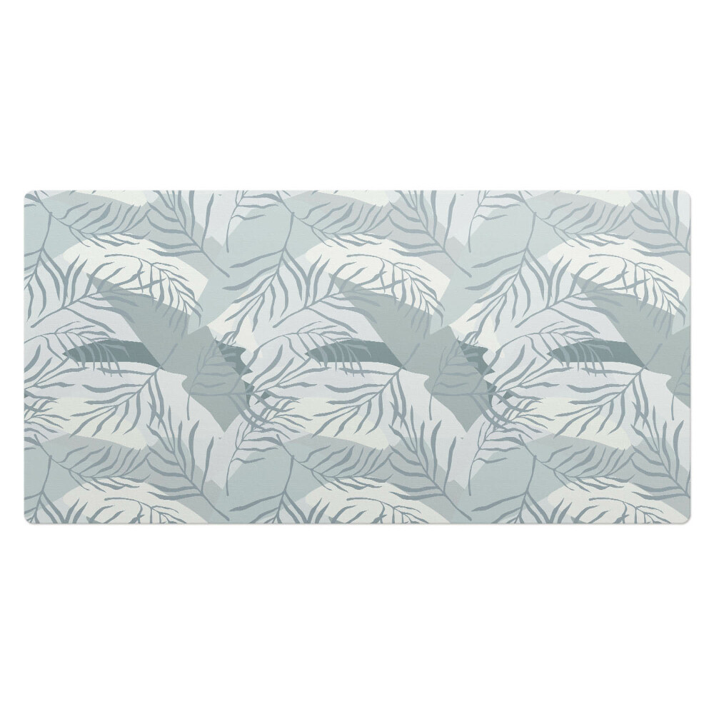 Veľká podložka na stôl Listy v pastelových farbách