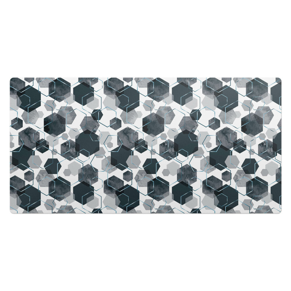Veľká podložka na stôl Geometrické šesťuholníky