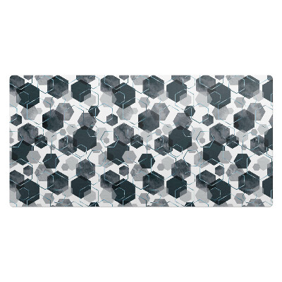 Veľká podložka na stôl Geometrické šesťuholníky