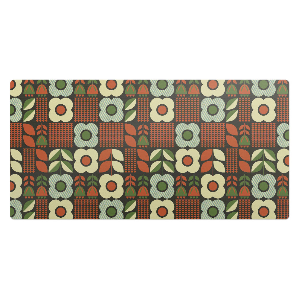 Podložka na stôl Retro kvety a listy