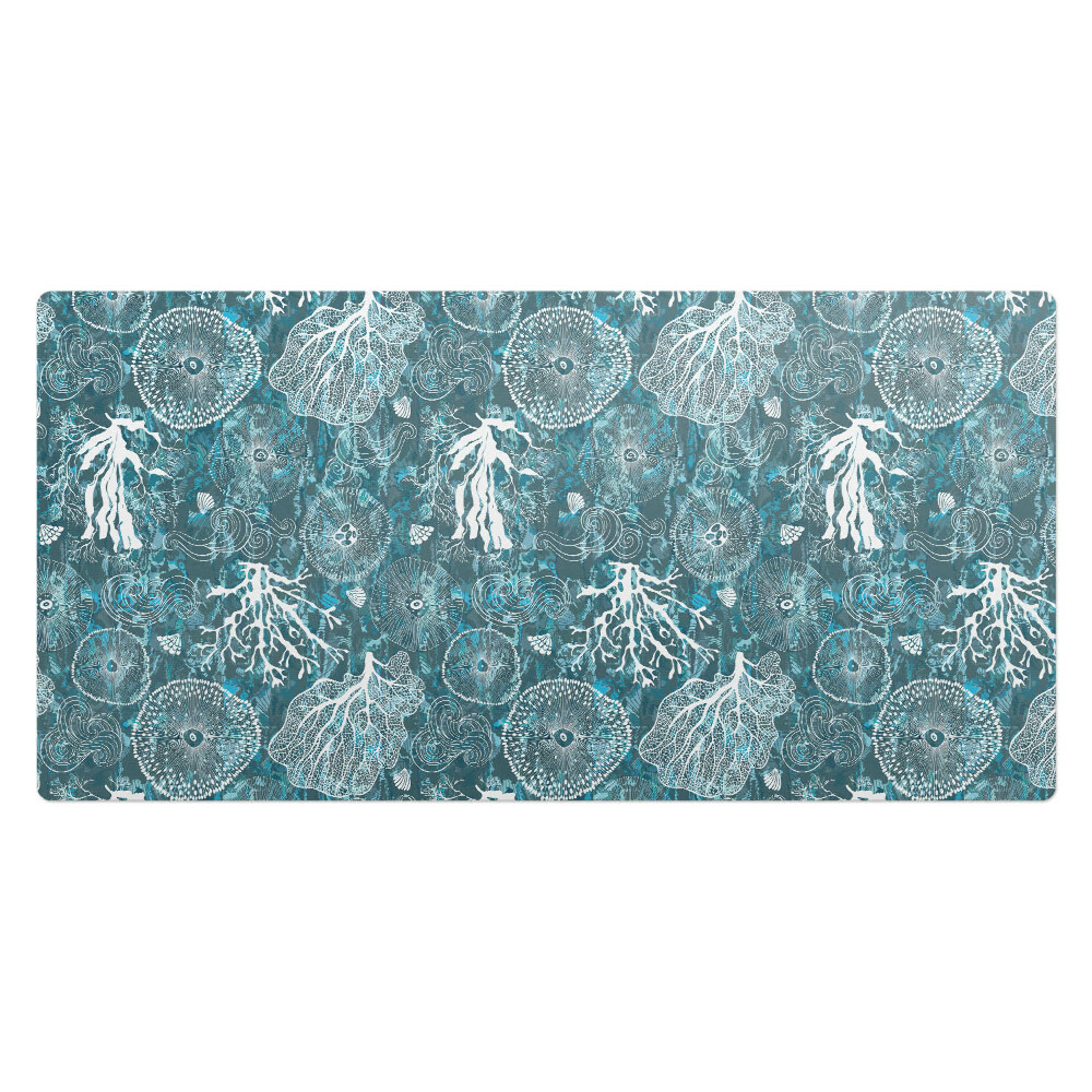 Veľká podložka na stôl Organické morské vzory