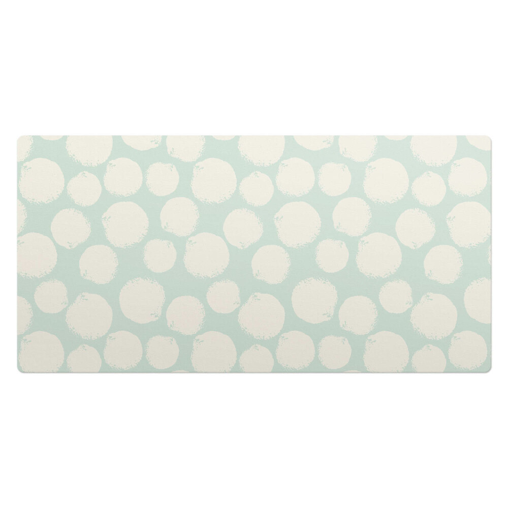 Veľká podložka na stôl Pastelové bodky