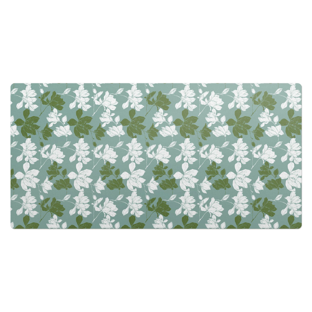 Veľká podložka na stôl Kvetinový listový vzor