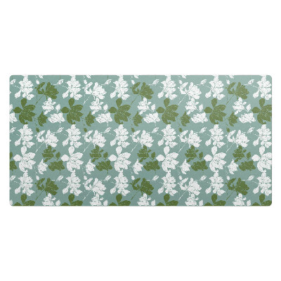 Veľká podložka na stôl Kvetinový listový vzor