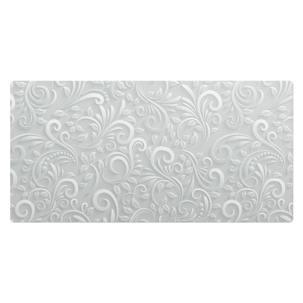 Kancelárska podložka na stôl Elegantná listová ozdoba