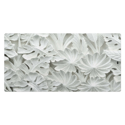 Kancelárska podložka na stôl Kvetinový reliéf