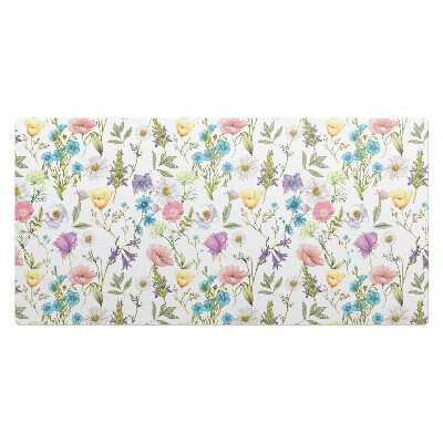 Kancelárska podložka na stôl Vintage kvetinový vzor