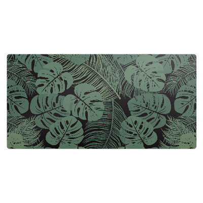 Kancelárska podložka na stôl Tropické listy