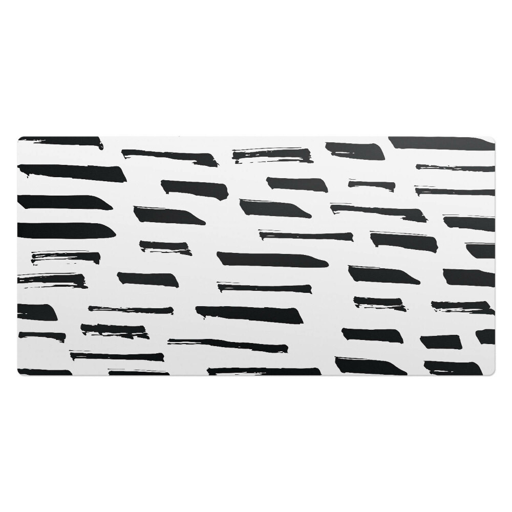 Veľká podložka na stôl Čiary štetcom