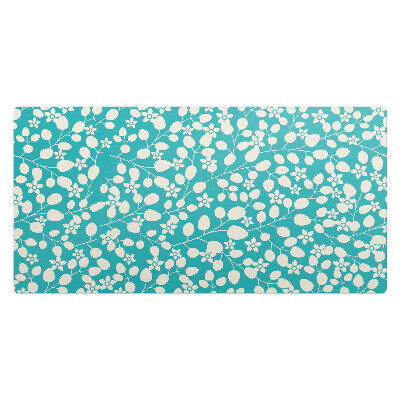 Veľká podložka na stôl Kvetinový listový vzor