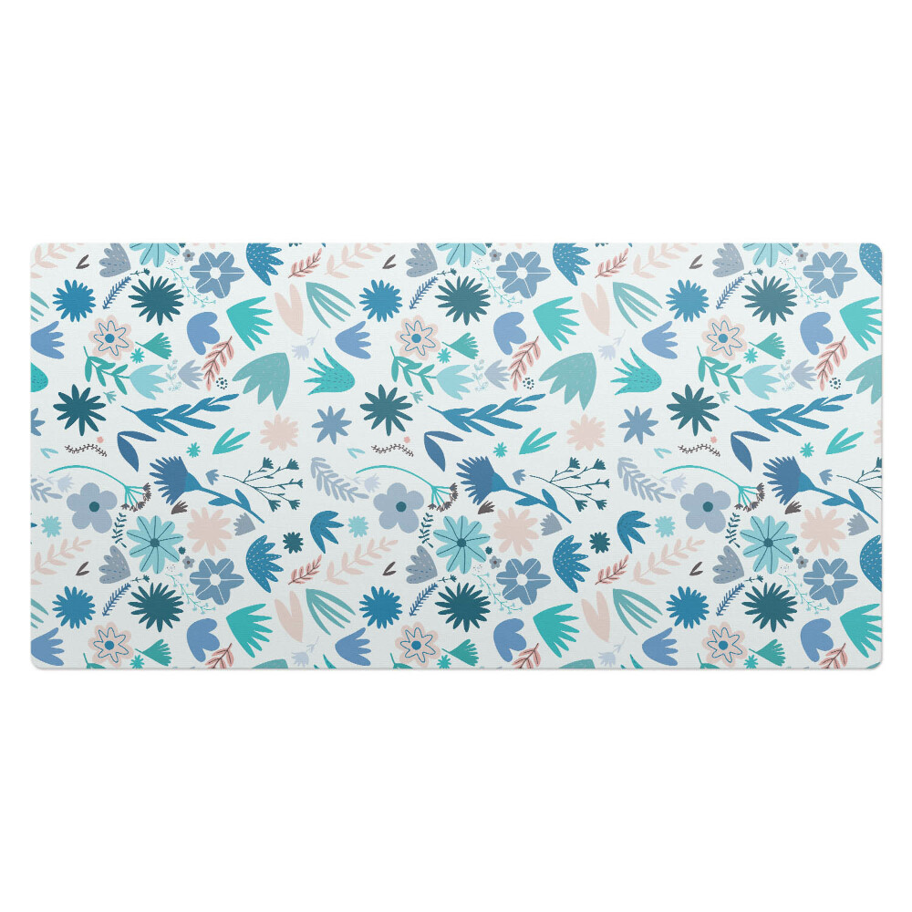 Kancelárska podložka na stôl Retro kvetinový vzor