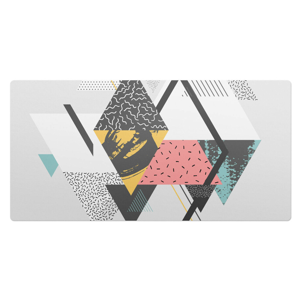 Veľká podložka na stôl Geometrické trojuholníky