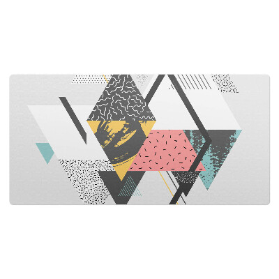 Veľká podložka na stôl Geometrické trojuholníky