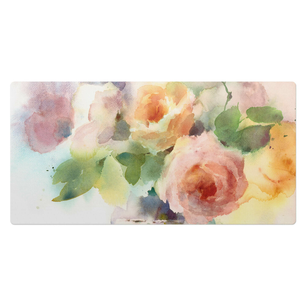 Podložka na stôl Akvarelové kvety