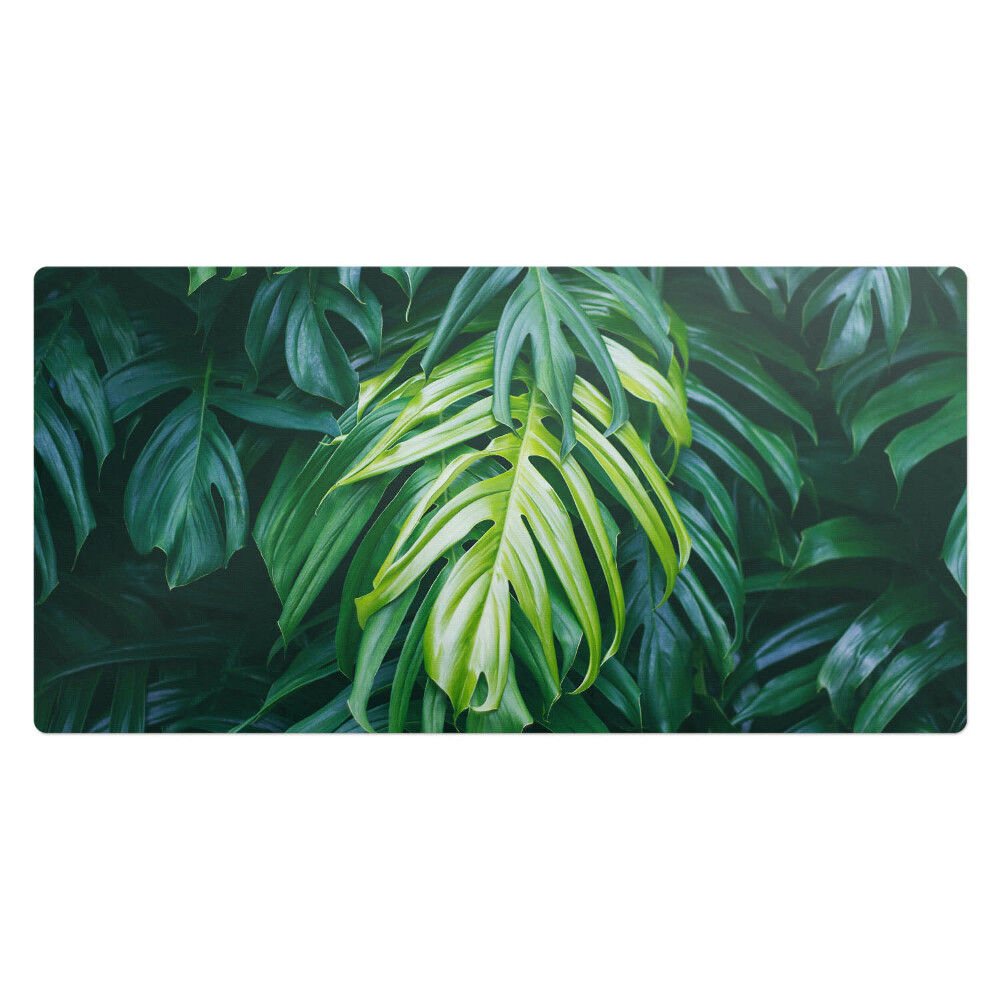 Kancelárska podložka na stôl Tropické listy